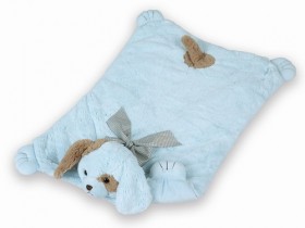 Waggles Dog Belly Blanket for Boys - Bearington